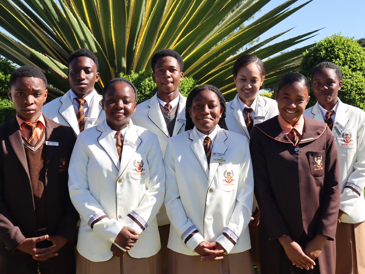 Fortcode College Students enjoying a Africa Day